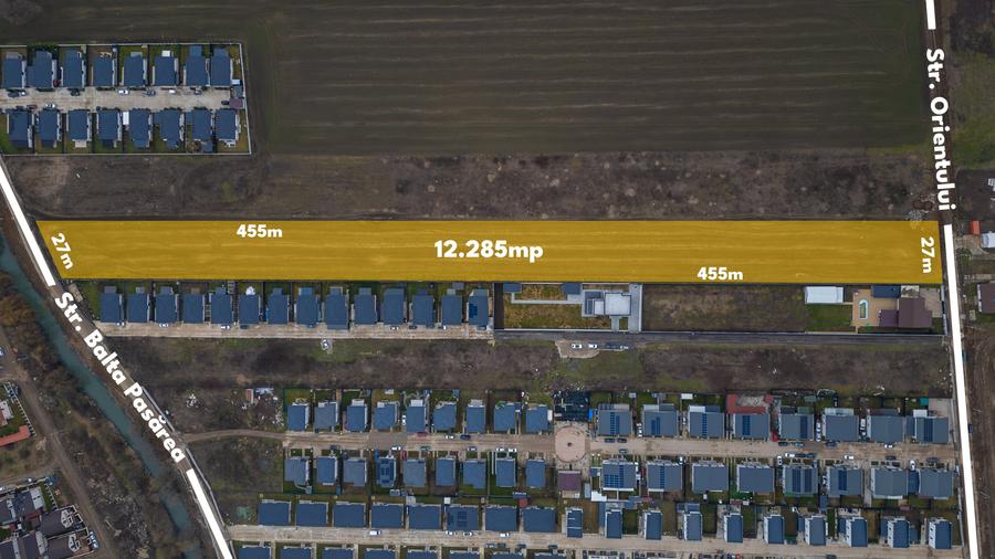 Teren Construcții intravilan de 12200 mp, în Tunari