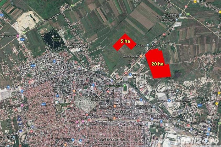 Teren de 250000 mp, în Central