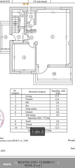 Casă cu 7 camere cu Teren 300 Mp în Odăile