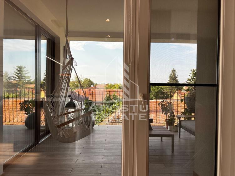 Apartament cu 2 camere semidecomandat în Șagului