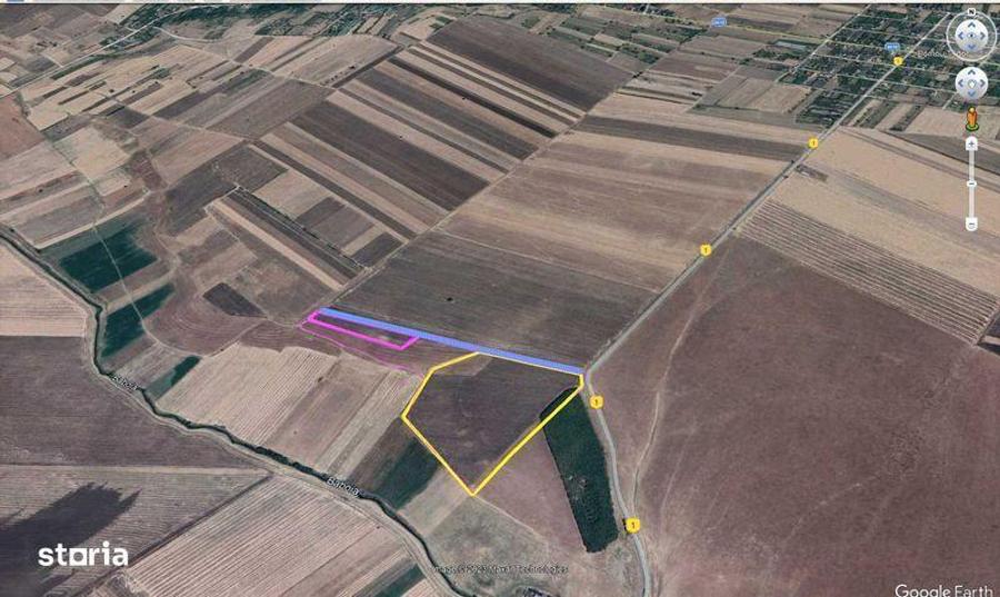 Teren de 550000 mp, în Moțăței
