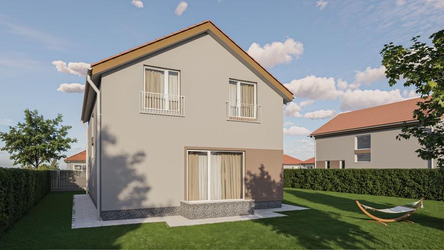 Casă individuală cu 4 camere cu Canalizare în Prejmer