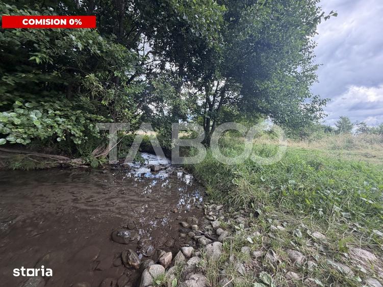 Teren extravilan 3650 mp latime 28 ml pretabil pentru cabana turistica - 3