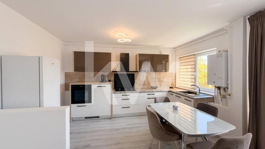 Apartament cu 3 camere decomandat, mobilat în Sânpetru