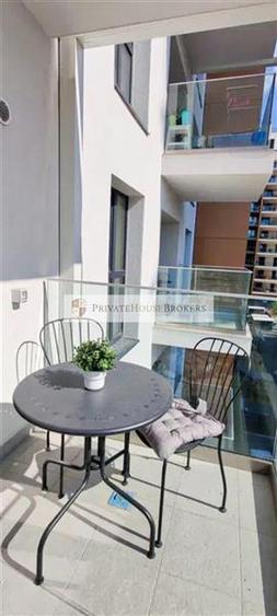 Apartament cu 2 camere semidecomandat, mobilat în Băneasa