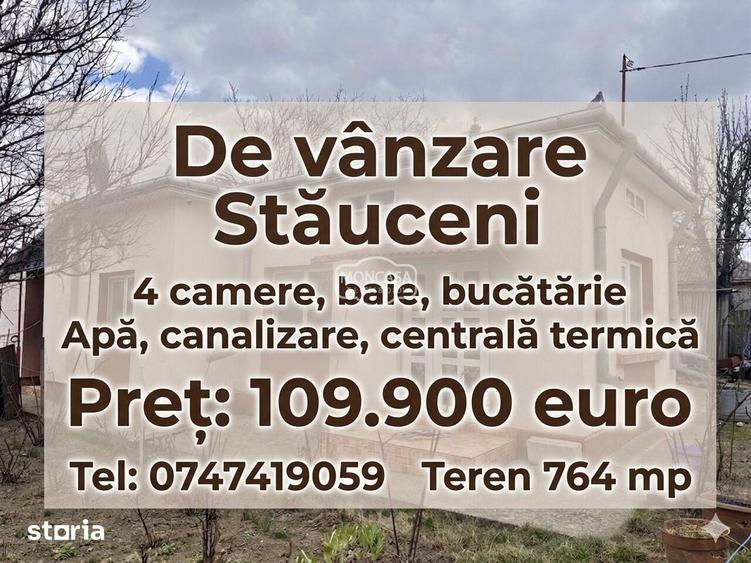 Casă cu 4 camere cu Teren 764 Mp în Central