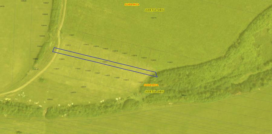 Teren agricol extravilan de 567 mp, în Rusciori