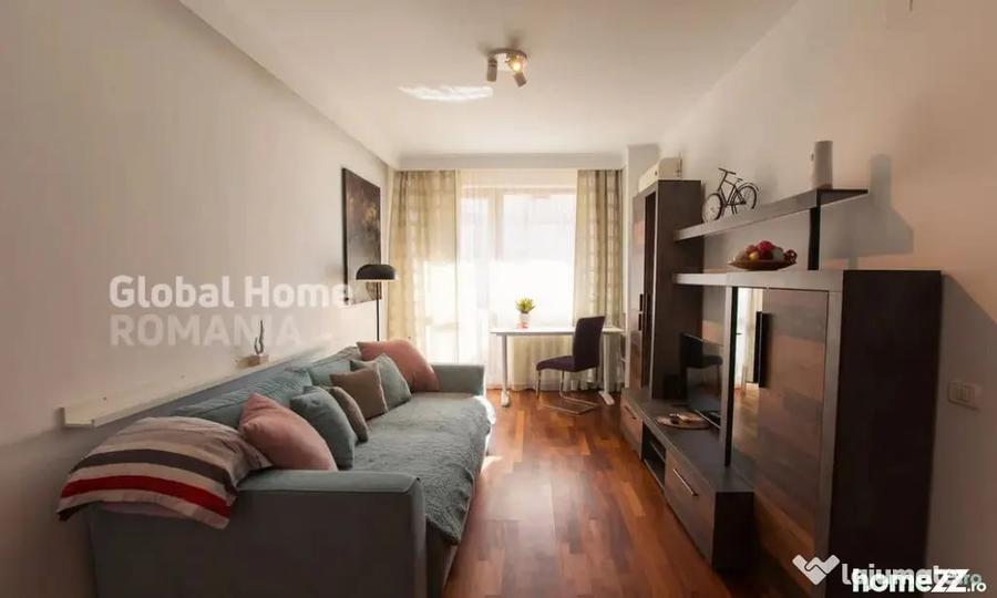 Apartament cu 2 camere semidecomandat în Băneasa