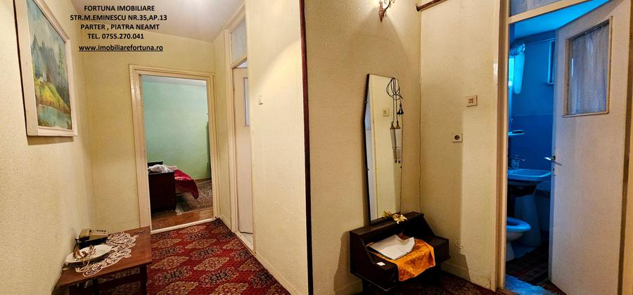 Apartament cu 2 camere decomandat în Precista