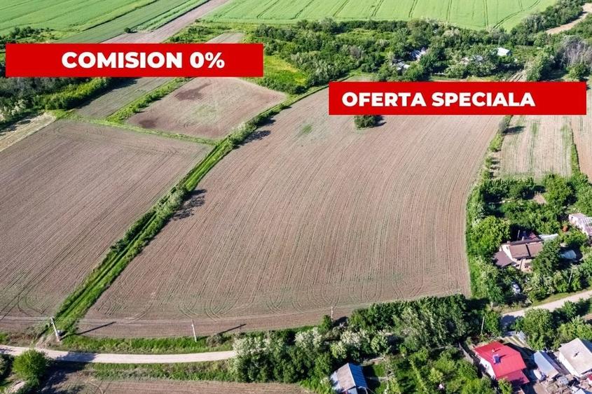 Teren Construcții intravilan de 5830 mp, în Rociu