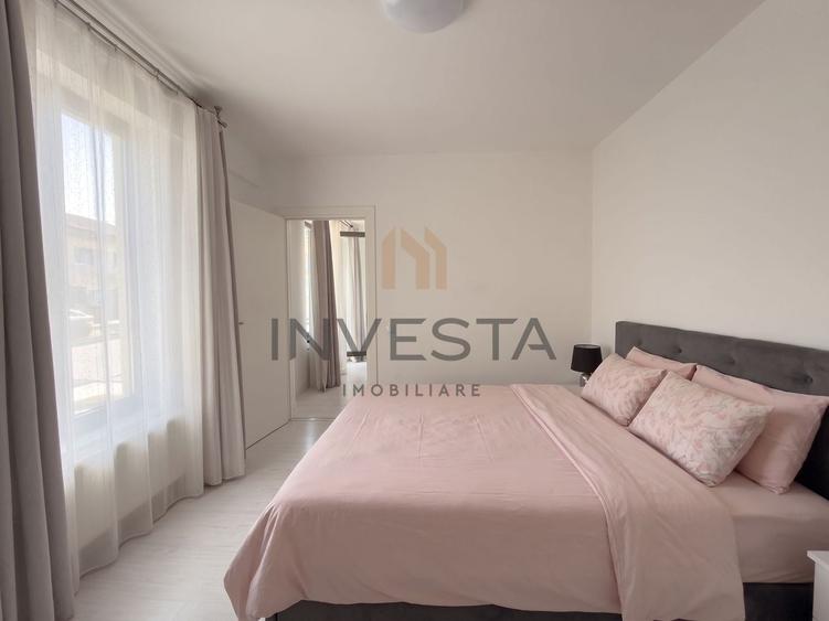 Apartament cu 2 camere semidecomandat, mobilat în Plopilor
