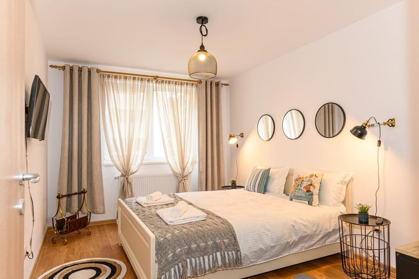 Cartier URBAN, lângă Mall Coresi, apartament 2 camere, mobilat, 550 eu - 11