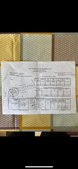 Teren Construcții extravilan de 434 mp, în Vest