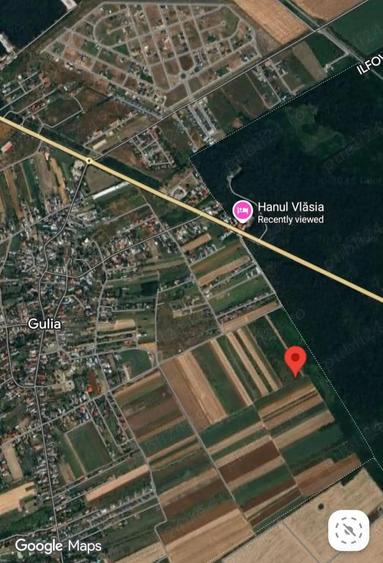 Teren de 2465 mp, în Gulia