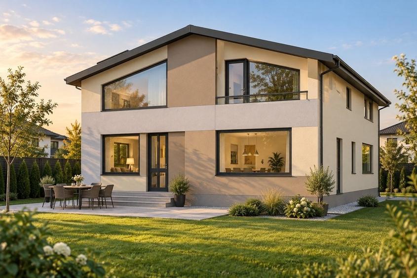 Casă cu 5 camere cu Teren 374 Mp în Tunari