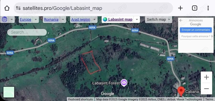 Teren de 2888 mp, în Labașinț