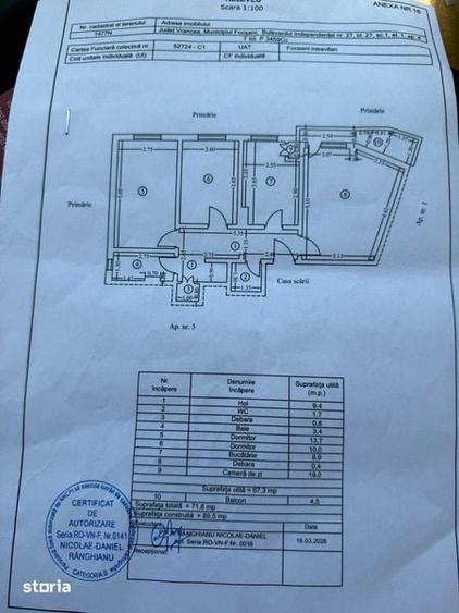 Apartament 3 camere Blvd. Independentei Stradal et 1/4 - 8