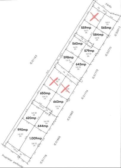 Teren Construcții intravilan de 559 mp, în Crăciunești