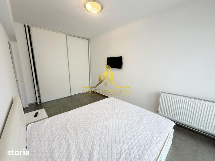 Apartament cu 2 camere semidecomandat, mobilat în Central