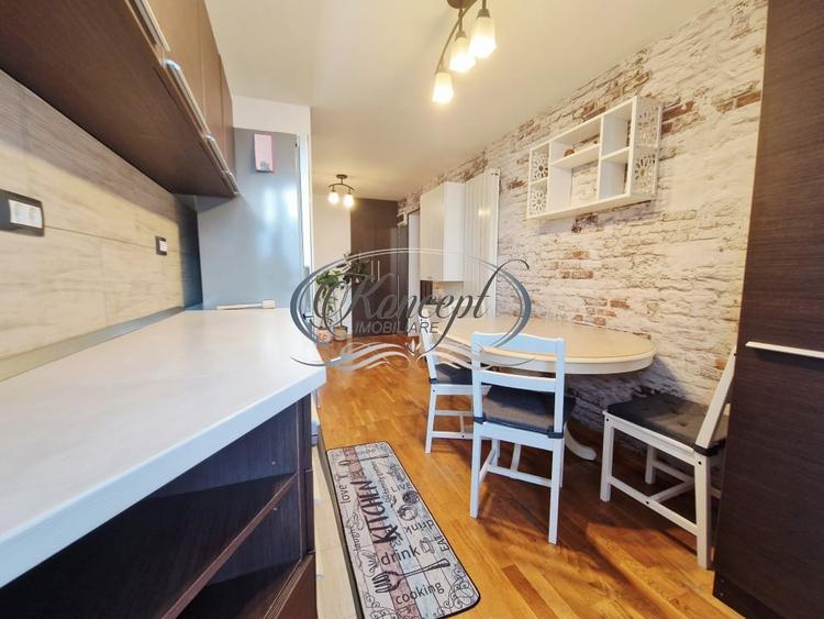 Apartament cu 2 camere decomandat, mobilat în Gruia