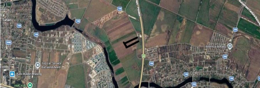 Teren Construcții intravilan de 24415 mp, în Ștefăneștii de Jos