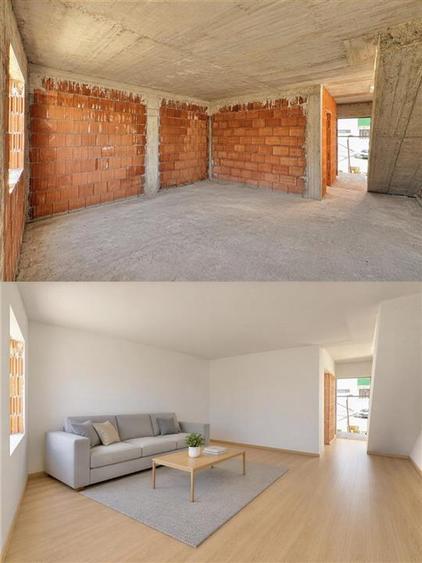 Duplex cu 3 camere cu Teren 129.94999694824 Mp în Bartolomeu