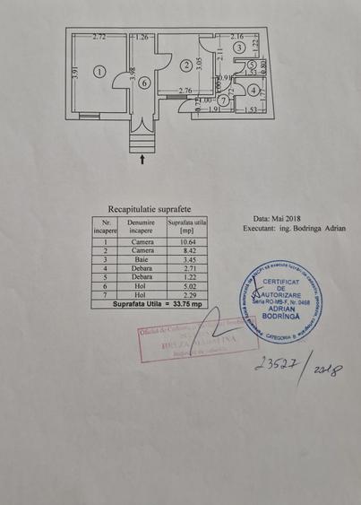 Casă individuală cu 4 camere cu Canalizare în Rahova