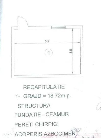Casă cu 4 camere în Dorobanț