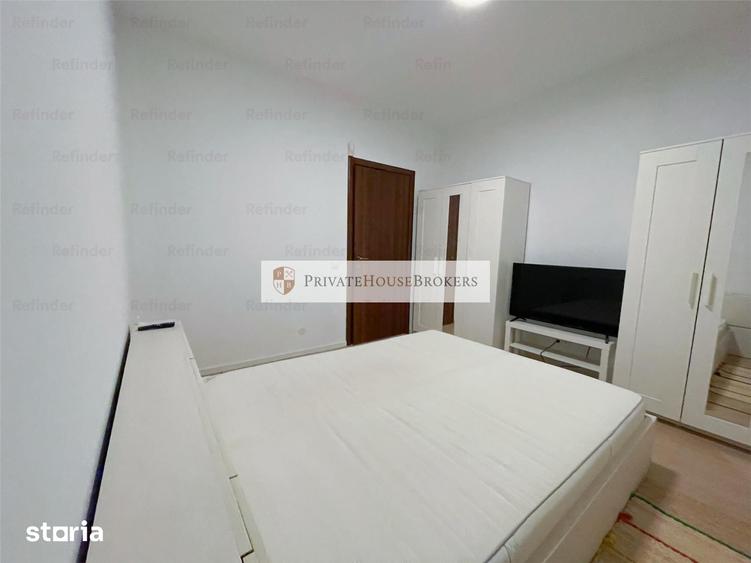 Apartament cu 2 camere semidecomandat, mobilat în Străulești