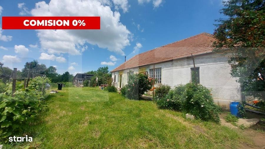 Casă cu 3 camere cu Teren 2800 Mp în Moacșa