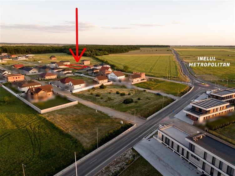 Teren intravilan de vanzare 500 mp front 20 ml Grigorescu Oradea - 1