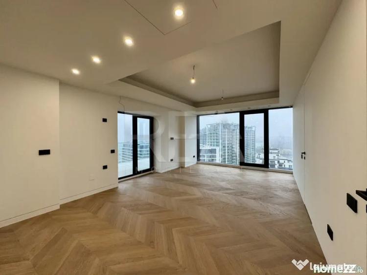 Apartament cu 3 camere semidecomandat în Aviației