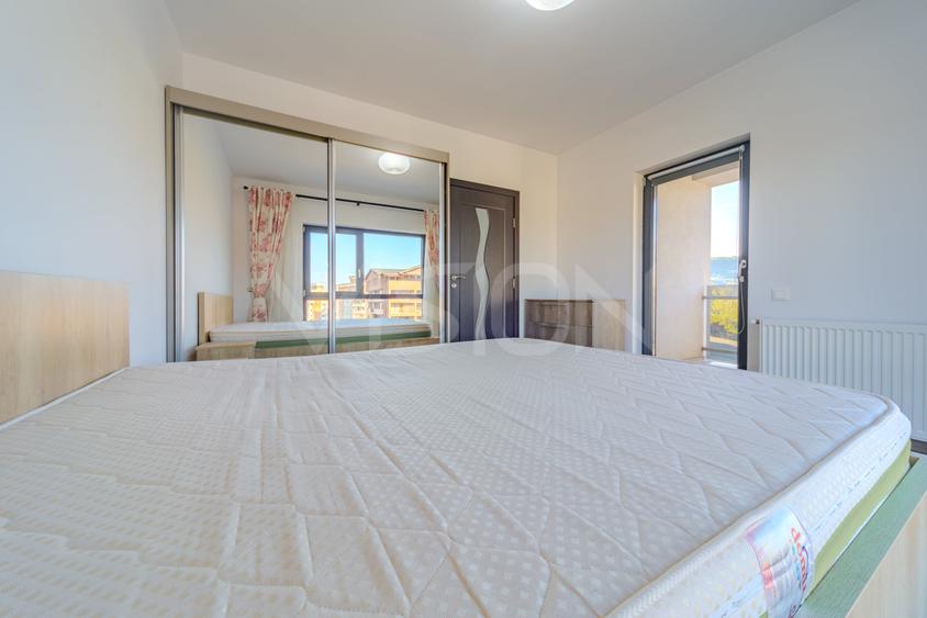 Apartament cu 2 camere semidecomandat, mobilat în Plopilor