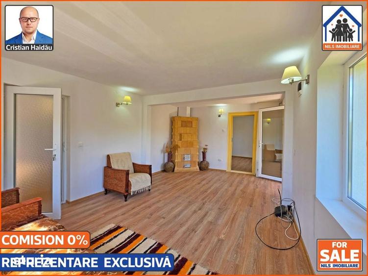 Casă cu 4 camere cu Teren 10000 Mp în Bălțești
