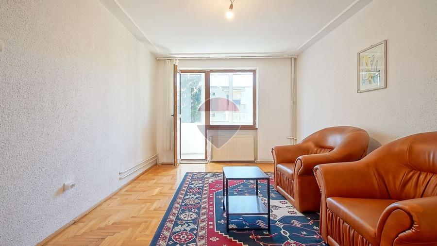 Apartament cu 2 camere nedecomandat, mobilat în Centrul Civic