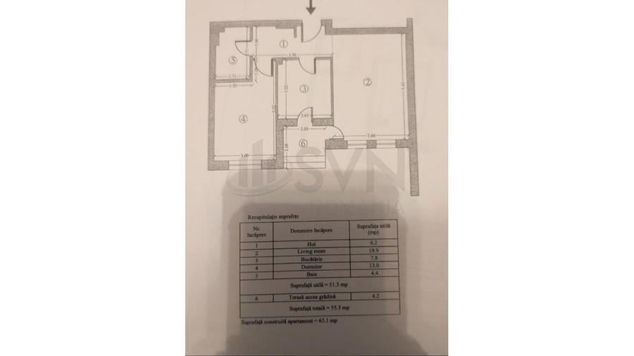 REA1029473 Apartament 2 camere I Gradina I Parcare I Pipera H - 12