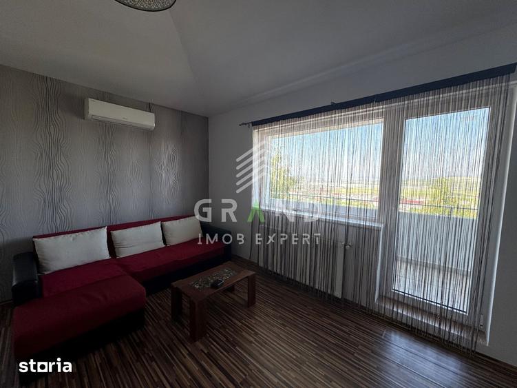 Apartament cu 2 camere semidecomandat, mobilat în Apahida
