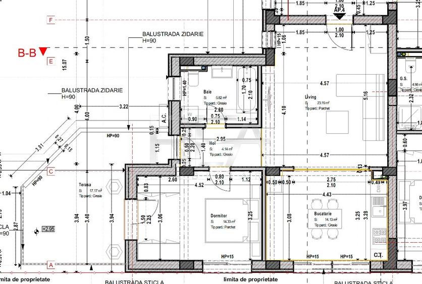 Apartament cu 2 camere decomandat în Unirii