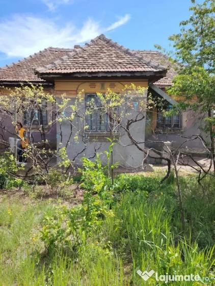 Casă cu 3 camere cu Teren 2800 Mp în Caraula