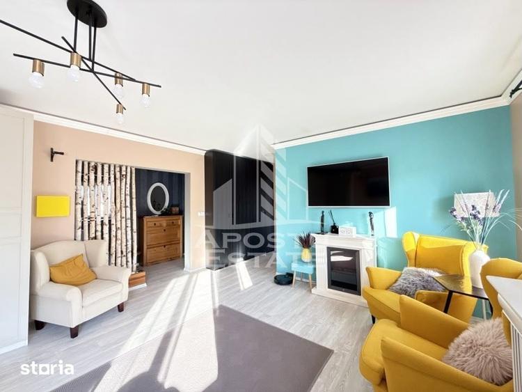 Apartament cu 3 camere decomandat în Șagului