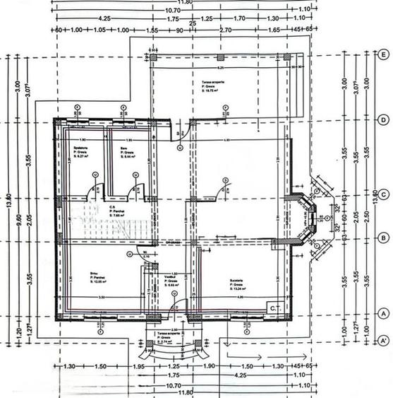 Teren Construcții intravilan de 861 mp, în Miroslava