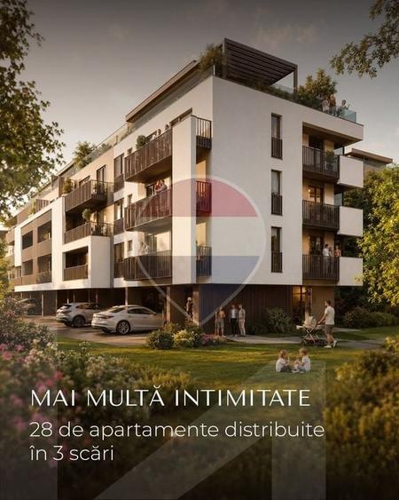 Apartament cu 2 camere decomandat în Noua