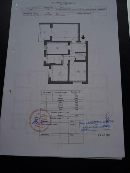 Apartament cu 3 camere decomandat în Păcurari