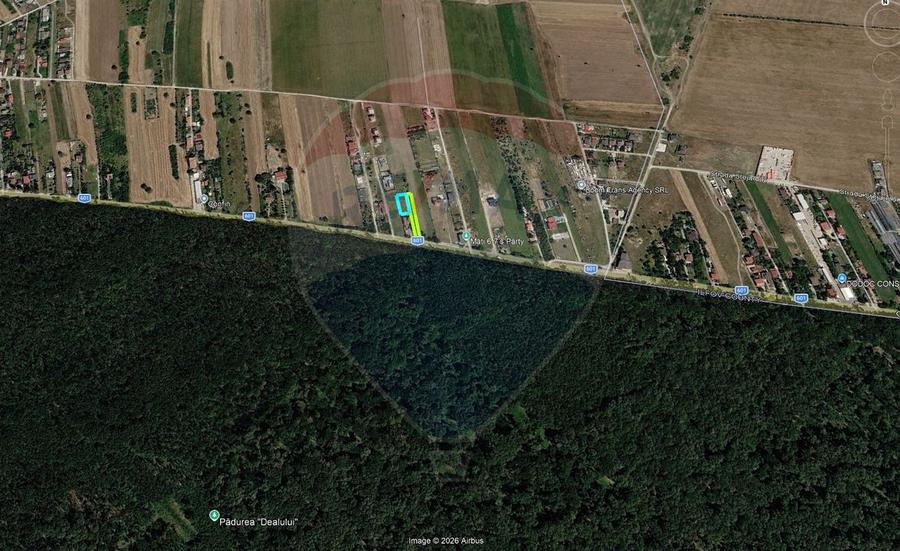 Teren Construcții intravilan de 752 mp, în Bolintin-Deal