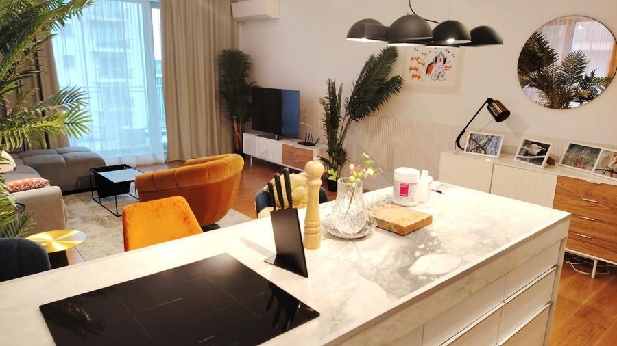 Apartament cu 3 camere decomandat, mobilat în Domenii
