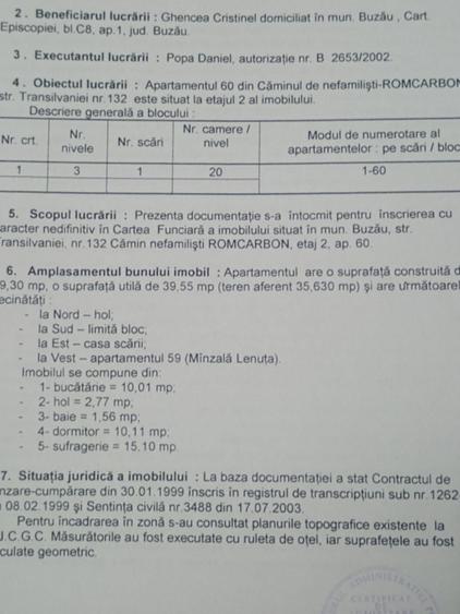 Apartament cu 2 camere semidecomandat în Strezeni