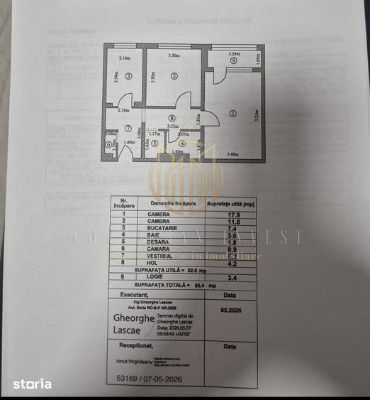 Apartament 2 camere Jean steriadi Titan - 13