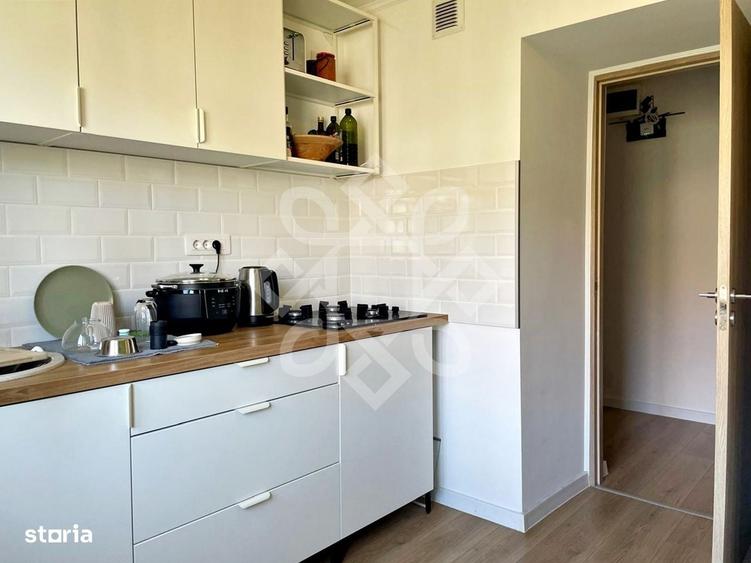 Apartament cu 3 camere semidecomandat în Rogerius