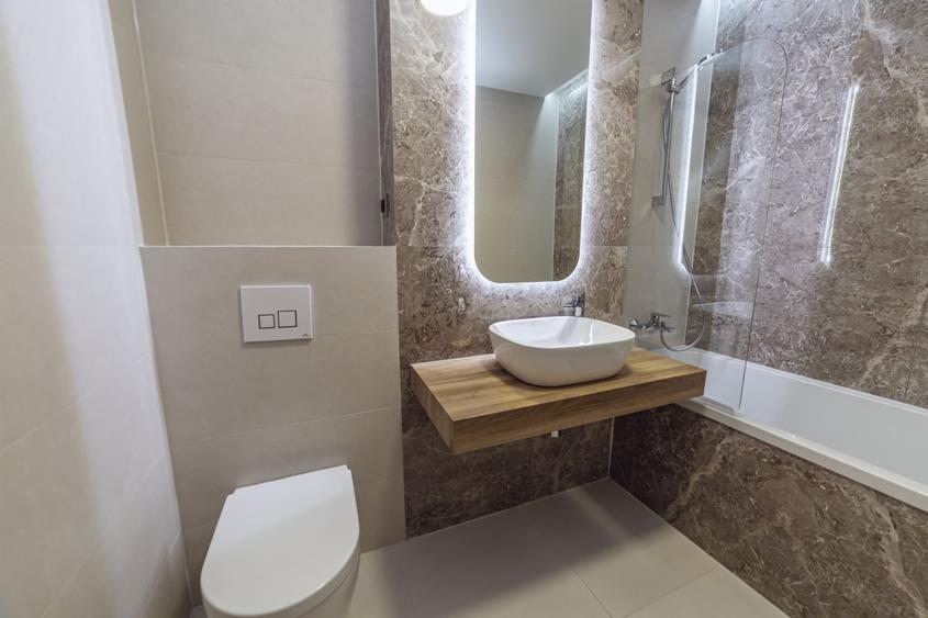 Apartament cu 2 camere semidecomandat, mobilat în Voluntari