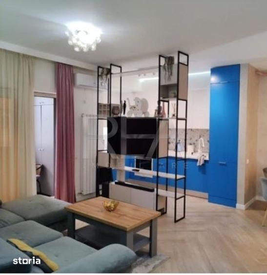 Apartament cu 3 camere decomandat, mobilat în Progresul